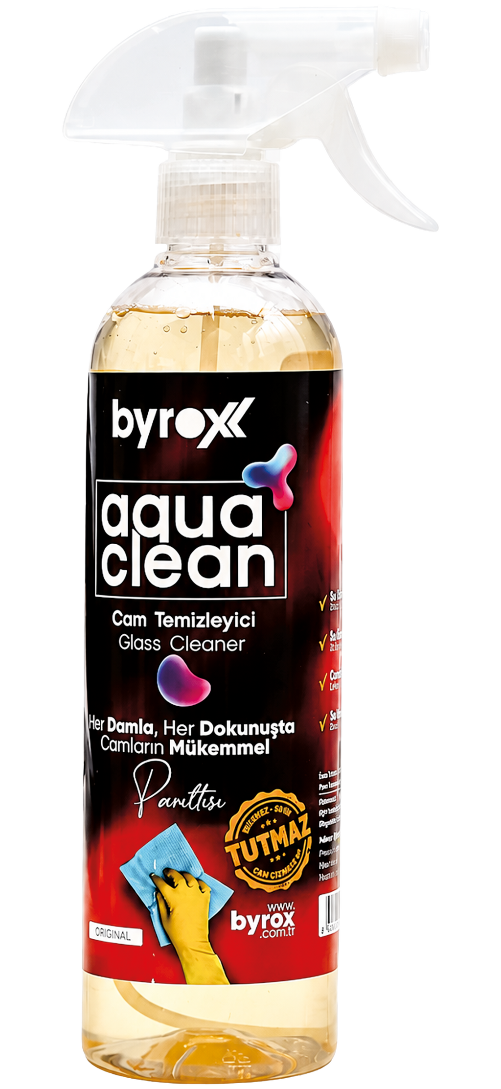 BYROX AQUA CLEAN CAM TEMİZLEYİCİ 5LT