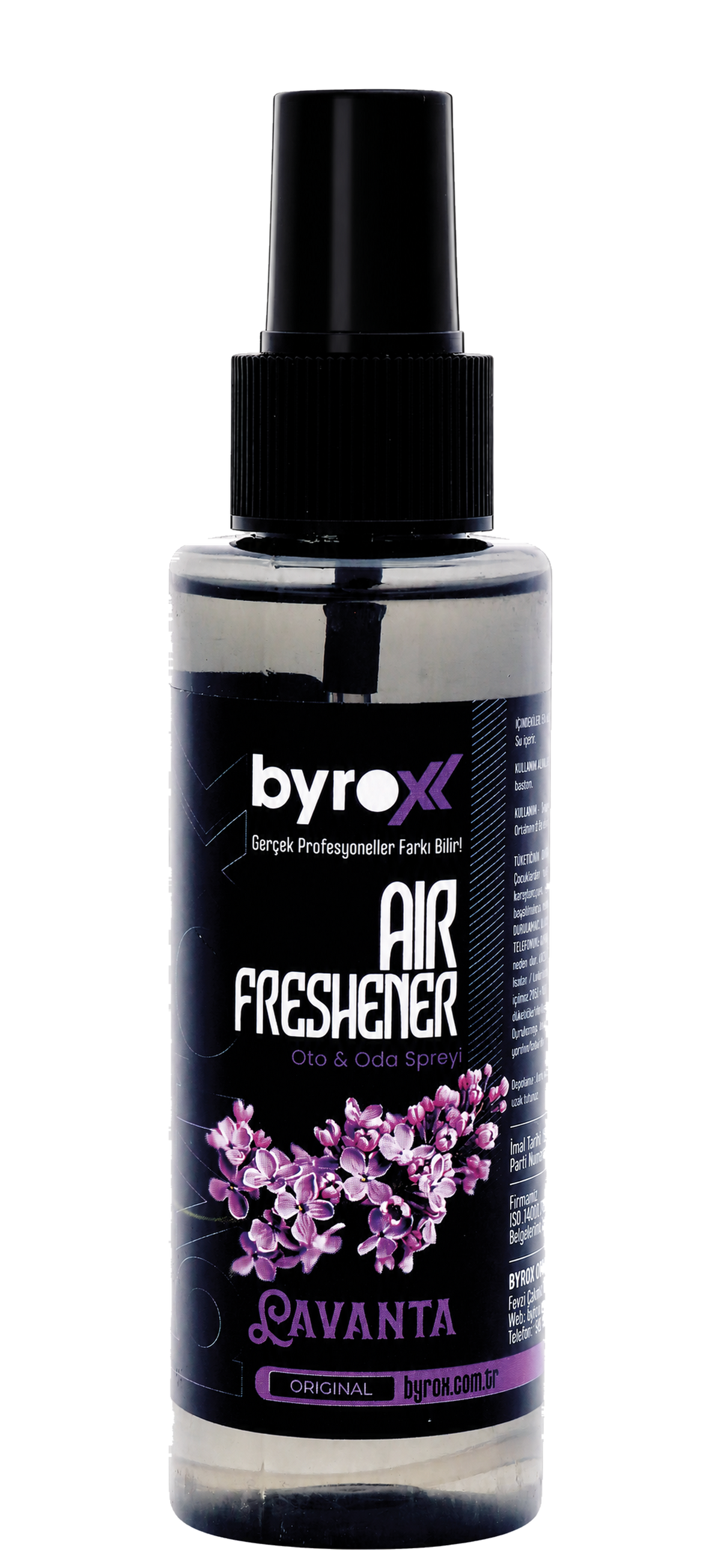 BYROX SPREY OTO&ODA KOKUSU LAVANTA 100ML