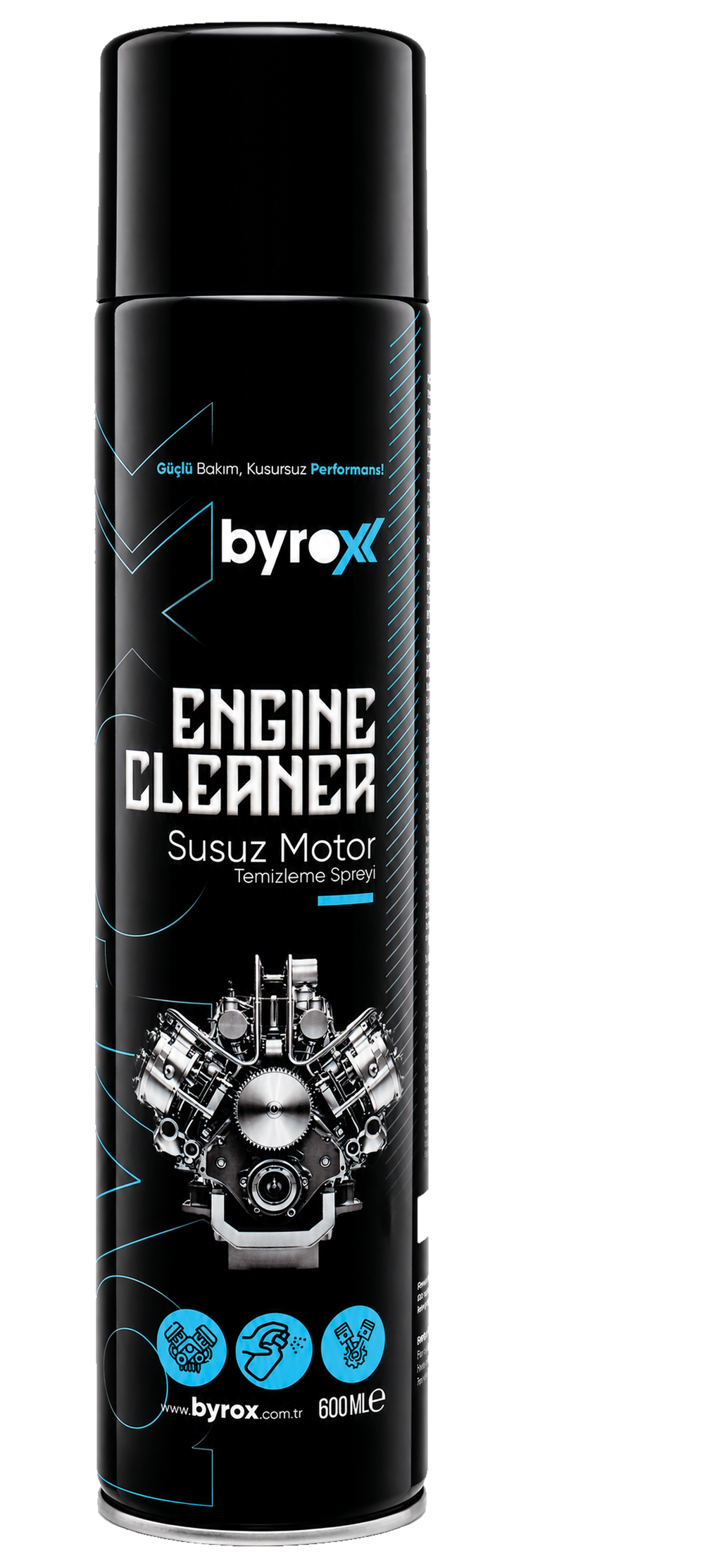 BYROX SUSUZ MOTOR TEMİZLEME SPREYİ